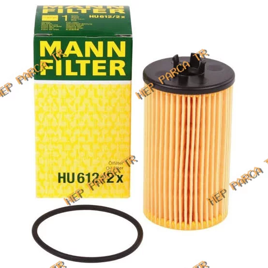 MANN HU612-2X l Opel Astra H-J-K (XER) / Corsa D-E / Insignia / Chevrolet Cruze - Aveo 1.6 Benzinli Yağ Filtresi
