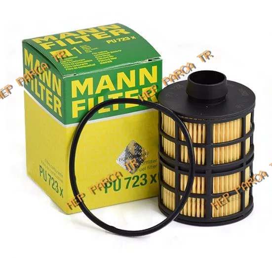 MANN PU723X l Chevrolet Captiva C100 2.0 Dizel Opel Astra H Corsa C Fiat Doblo 1.3 Mazot Filtresi